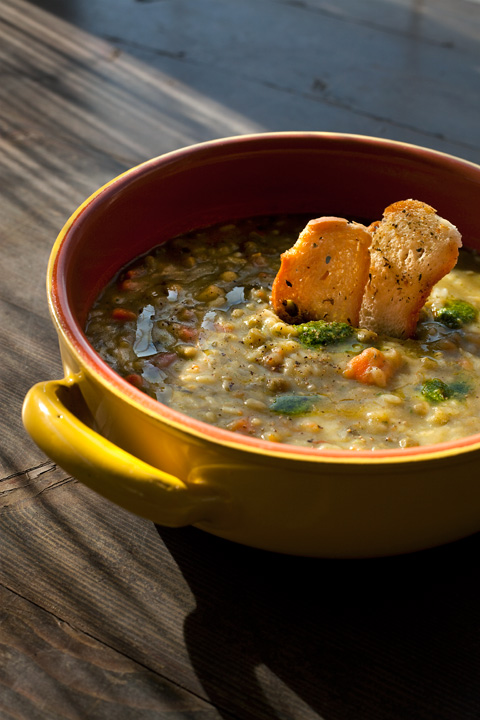 Minestrone alla genovese – Menestron ä zeneize