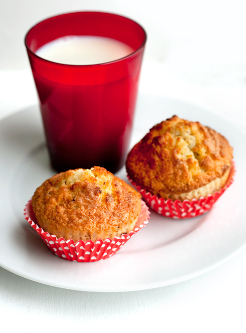 Eurochocolate: muffin semplici con gocce di cioccolato