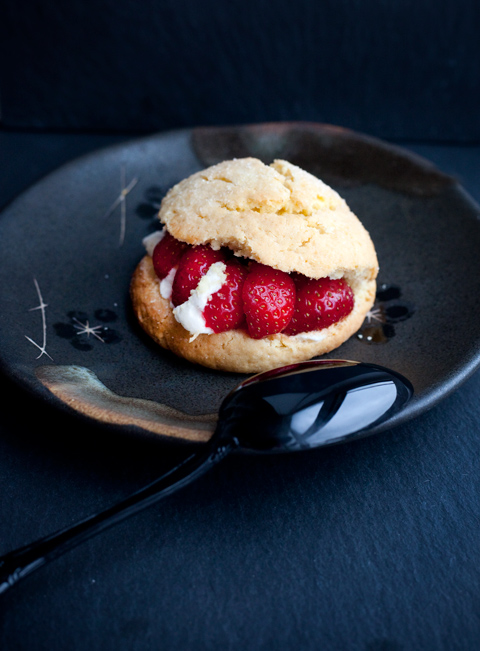Shortcake with strawberries – shortcake con le fragole e Wimbledon