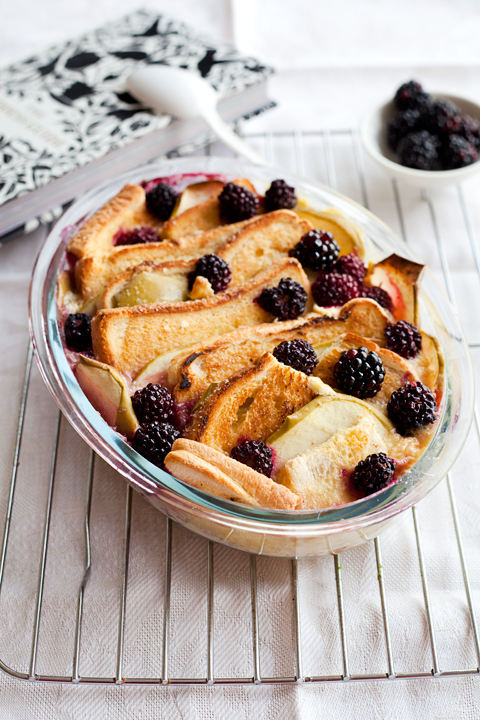 Un Bread and butter pudding autunnale per merenda