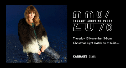 The Carnaby Christmas Shopping Party