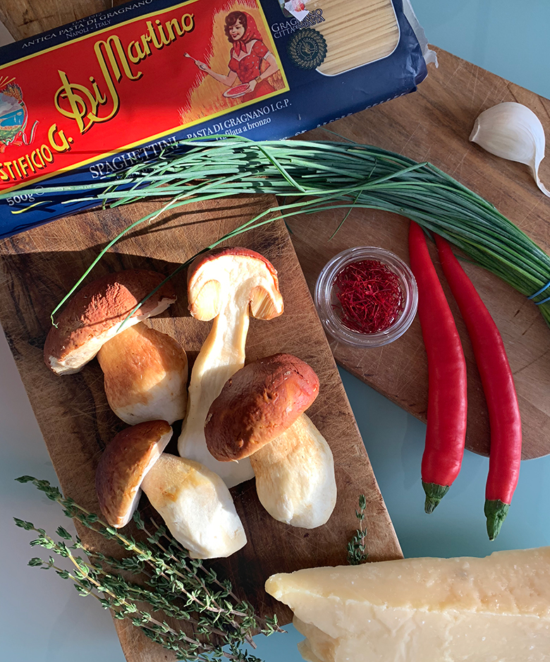 porcini  pasta ingredients